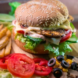 Burger végétarien